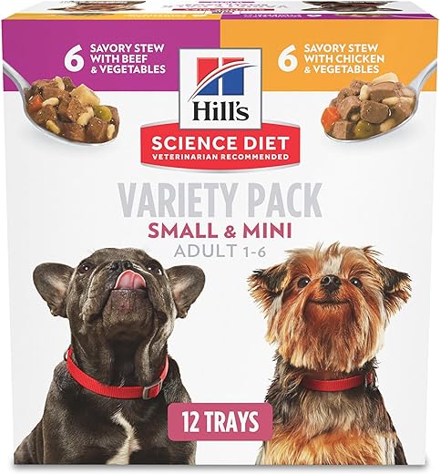 Hill's Science Diet Small & Mini Breeds Wet Dog Food Variety