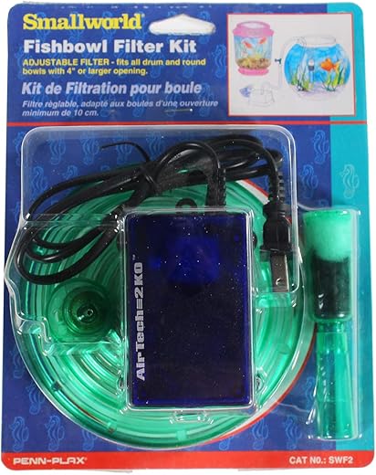 Penn-Plax Small World Fishbowl Under-Gravel Filter Kit (EPSWF2)