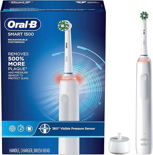 Oral-B Smart 1500 Electric Toothbrush, White