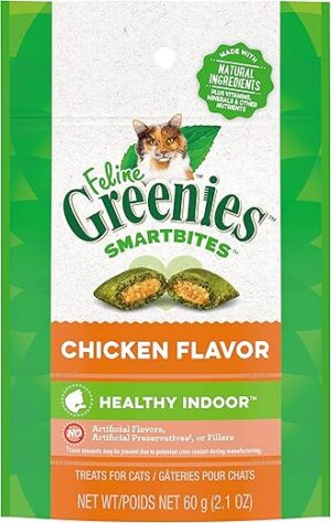 Greenies Smartbites Healthy Indoor Cat Treats, Chicken
