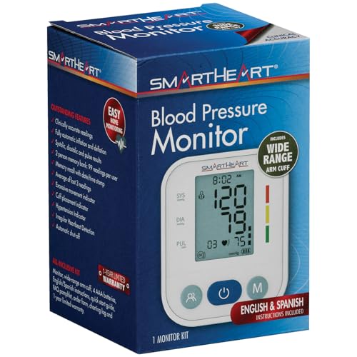 SmartHeart Blood Pressure Monitor With 2-Person Memory - Image 4