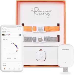 PurrSong Smartwatch For Cat ID Tag & Fitness