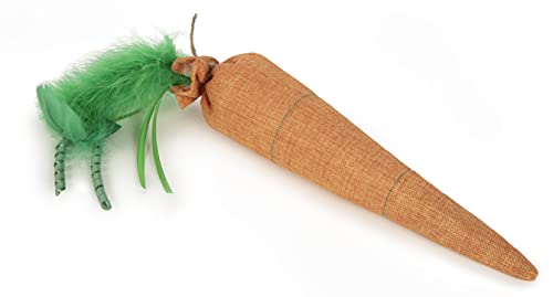 SmartyKat Kolossal Karrot Crinkle Kicker Cat Toy - Image 3