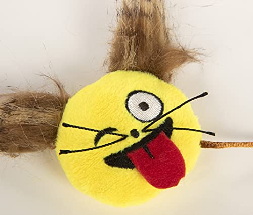 SmartyKat Mouse Moods Emoji Catnip Toys, 2 Count - Image 4