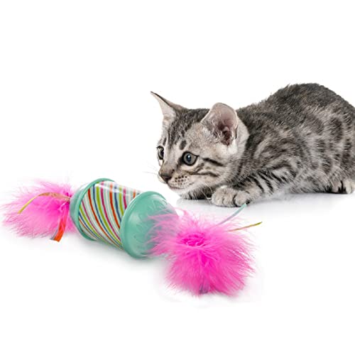 SmartyKat Roll N Return Candy Motion Cat Toy - Image 3