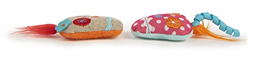 SmartyKat Skitter Skulls Cat Toys, Silvervine & Catnip - Image 3