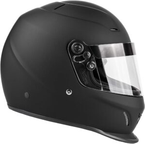 Typhoon Helmets Snell SA2020 Racing Helmet (Matte Black)