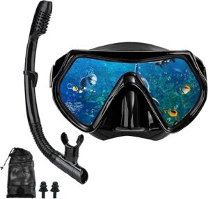 DIPUKI Snorkel Mask Set For Adults & Youth