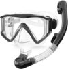 Greatever Snorkel Set Pano 3 Window Mask
