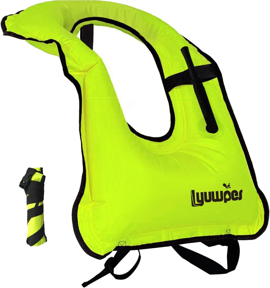 Lyuwpes Snorkel Vest Adult Swimming Safety