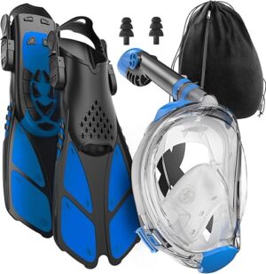 COZIA DESIGN Snorkeling Gear With Full Face Mask