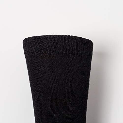 Sock Amazing Bamboo Rayon Super Soft Black Crew Socks - Image 3