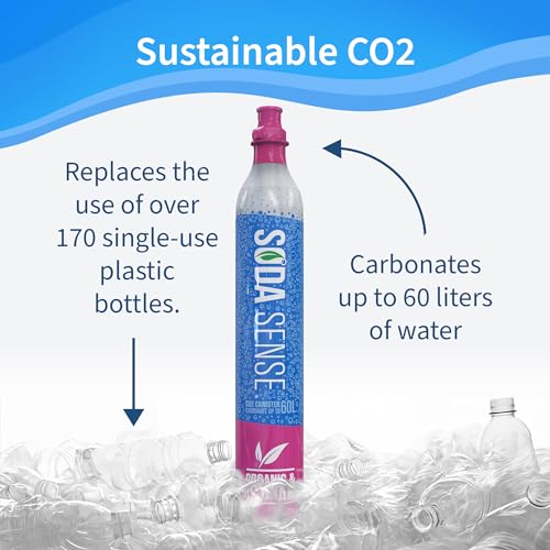 Soda Sense 60L CO2 Canister Refill, Quick Connect - Image 3