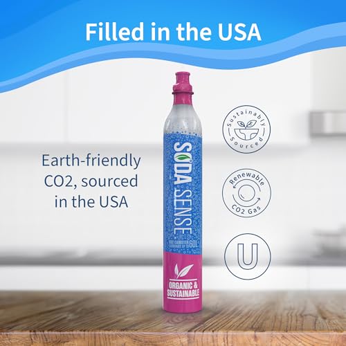 Soda Sense 60L CO2 Canister Refill, Quick Connect - Image 4