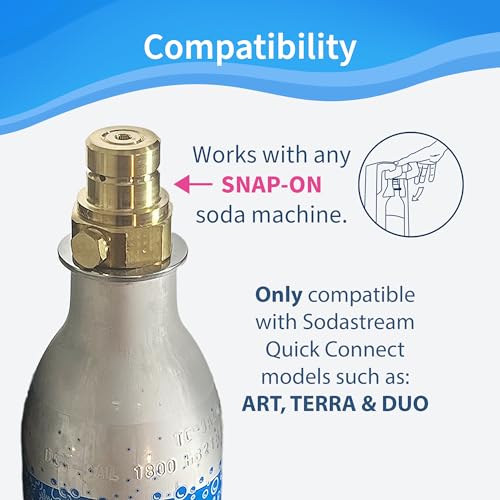 Soda Sense 60L CO2 Canister Refill, Quick Connect - Image 2