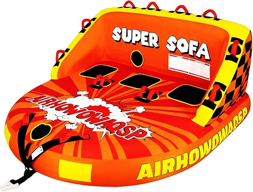 Airhowowaqsp Sofa Towable Tubes For 1-3 Person Boating