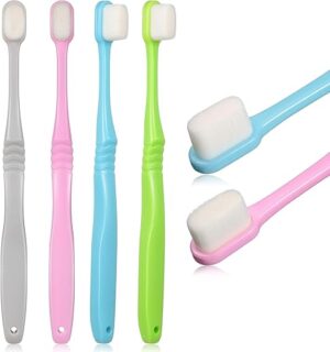 Boao Soft Micro-Nano Toothbrush, Extra Soft Bristles