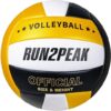 RUN2PEAK Soft Volleyball Ball Official Size 5