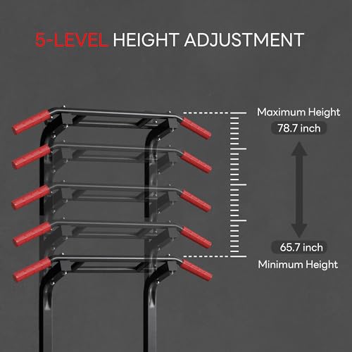 SogesPower Power Tower Adjustable Height Dip Station 330LBS - Image 3