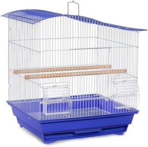 PH Prevue Hendryx Soho Wave Top Roof Bird Cage SP41613B/W