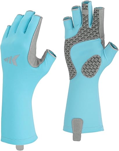 KastKing Sol Armis Pro Fishing Gloves, UPF 50