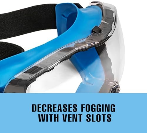 SolidWork Anti-Fog Safety Goggles With Adjustable Headband - Image 4