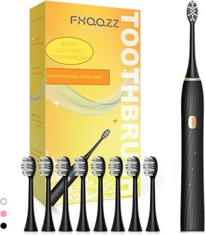 FXQQZZ Sonic Electric Toothbrush Set With Timer