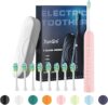 7AM2M Sonic Electric Toothbrush With 8 Brush Heads