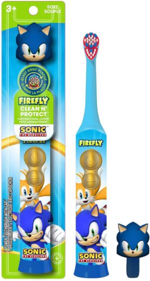FIREFLY Sonic The Hedgehog Toothbrush Set, Ages 3+