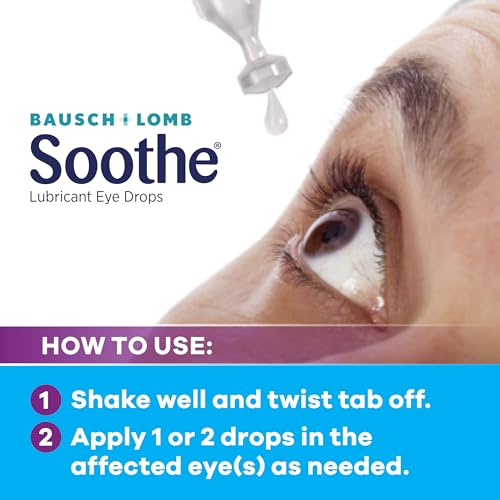 Soothe Preservative Free Lubricant Eye Drops, 30 Count - Image 4