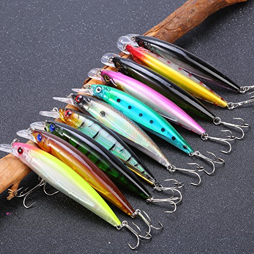 Sougayilang Fishing Minnow Crankbaits Set Swimbaits - Image 5