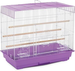 Prevue Pet Products SP1804-3 Flight Cage, Lilac/White