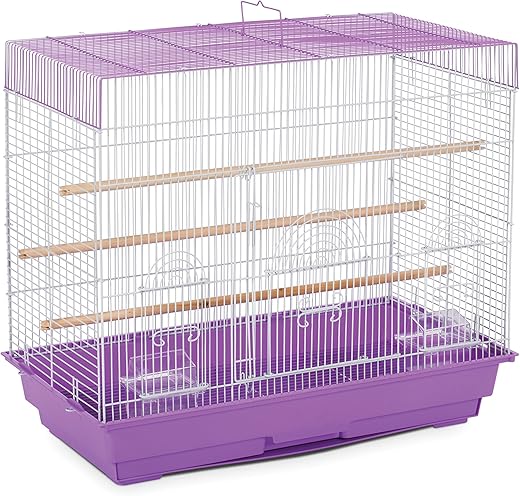 Prevue Pet Products SP1804-3 Flight Cage, Lilac/White