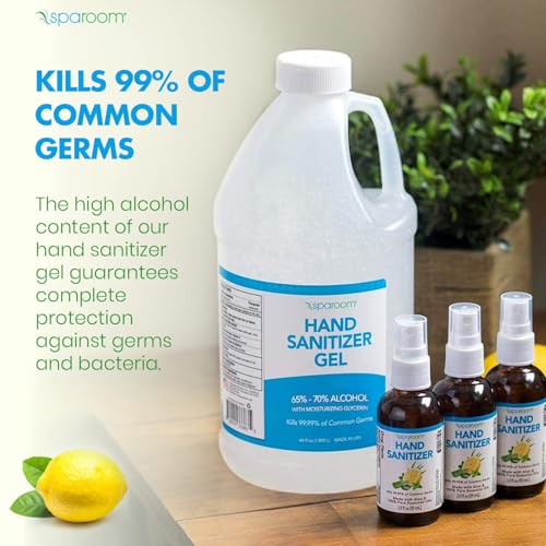 SpaRoom Hydrating Hand Sanitizer With Aloe Vera - Image 3