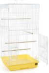 PH Prevue Hendryx SPECONO1818H-Y Tall Tiel Cage, Yellow