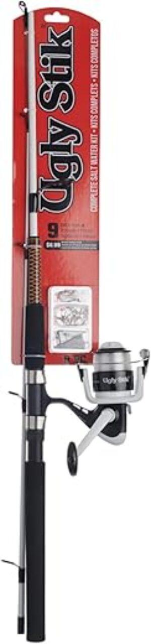Ugly Stik Spincast Reel And Fishing Rod Kit