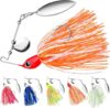 BAIKALBASS Spinnerbait Fishing Lure Kit, Swimbait 5pcs