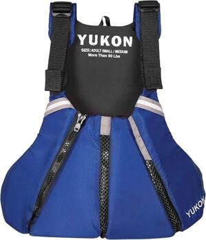 Yukon Charlie's Sport Paddle Life Vest, Sapphire Blue, X-Small (13007-07-B-SA)