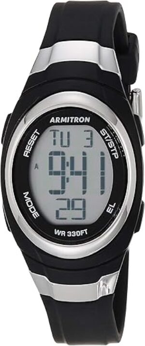 Armitron Sport Women’s Digital Resin Strap Watch 45/7034