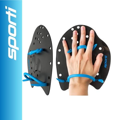 Sporti Power Swim Paddles For Lap Swimming - Image 2