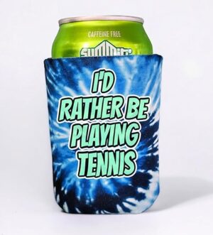 Handmade Sports Fan Tie Dye Can Cooler