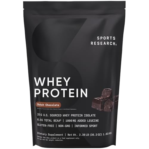 Sports Research Creatine Monohydrate, Electrolytes Packets, Chocolate Whey Protein - Image 2