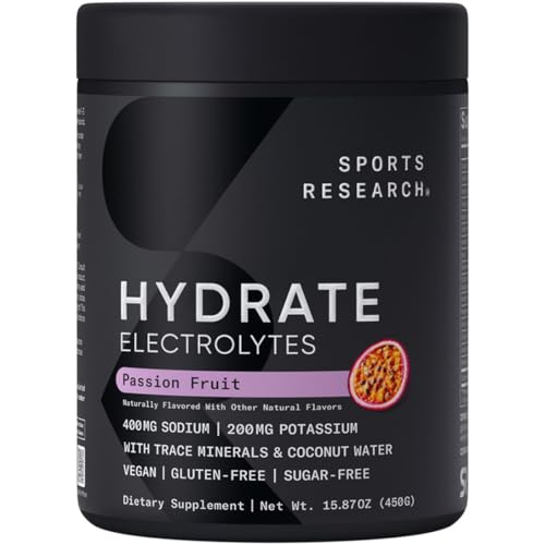 Sports Research Hydrate Electrolytes Powder - Sugar-Free - Image 2