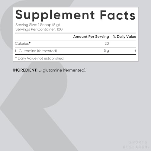 Sports Research L-Glutamine, Hydrate Electrolytes & Vanilla Whey Protein - Image 3