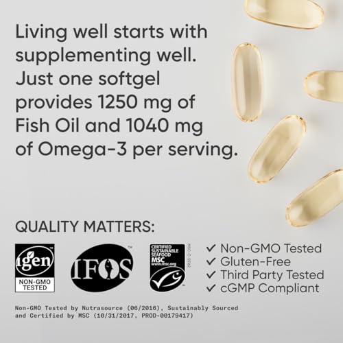 Sports Research L-Theanine & Omega 3 Fish Oil Combo - Image 5