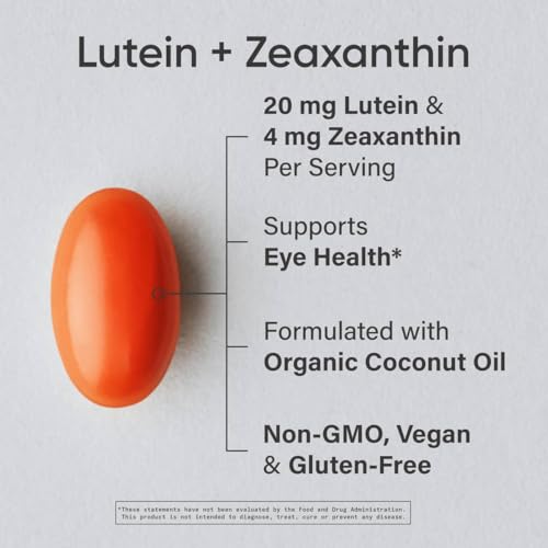 Sports Research Lutein & Zeaxanthin Eye Health Supplement - Image 2