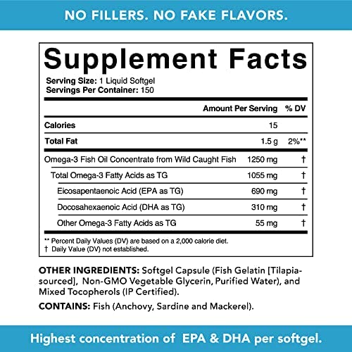 Sports Research Triple Strength Omega 3 Fish Oil Supplement - Image 4