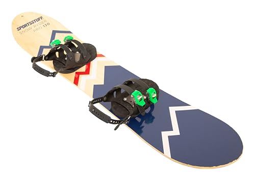 SportsStuff Snow Ryder Hardwood Beginner's Snowboard - Image 2