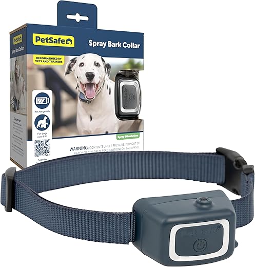 PetSafe Spray Bark Dog Collar, Rechargeable & Water-Resistant