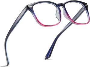 aisswzber Square Blue Light Blocking Glasses